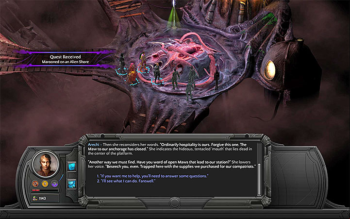 The Lascars are near the age to Small Nihilesh - Marooned on an Alien Shore - side quest walkthrough | Vast Interior - Bloom: Vast Interior - Torment: Tides of Numenera Game Guide