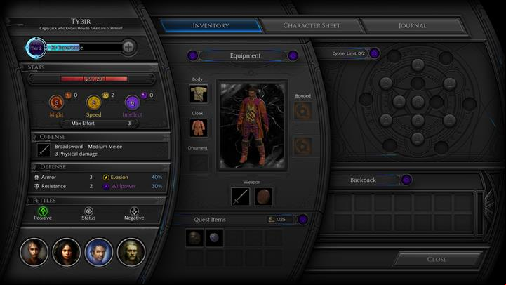Name: Tybir - Party - list of characters and how to recruit them - Party - Torment: Tides of Numenera Game Guide