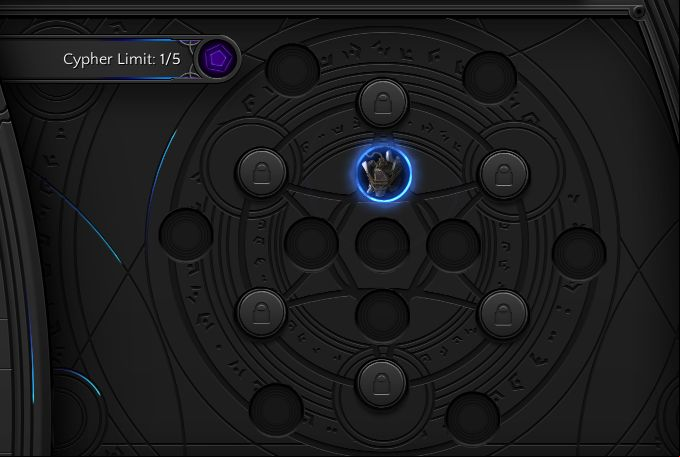 The inventory contains a separate section for cyphers, with a certain limit depending on your skill set. - Artifacts and Cyphers | Gameplay basics - Gameplay basics - Torment: Tides of Numenera Game Guide