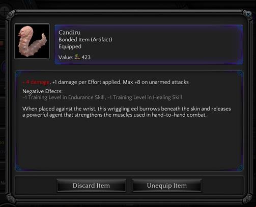 Artifacts, in opposition to cyphers, are used like items, and can be safely equipped for prolonged periods of time - Artifacts and Cyphers | Gameplay basics - Gameplay basics - Torment: Tides of Numenera Game Guide
