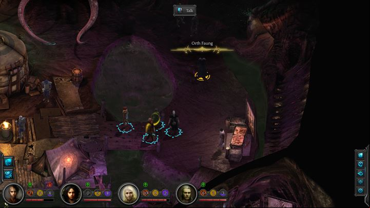 Talk to Orth Faung, a man encountered in Chiurgeon Slump - The Empty Cage (Aligern) | Companion quests - Companion quests - Torment: Tides of Numenera Game Guide