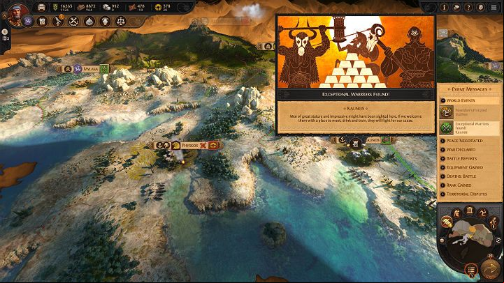 1 - Total War Troy: Exceptional warriors notification - what does it mean? - FAQ - Total War Troy Guide