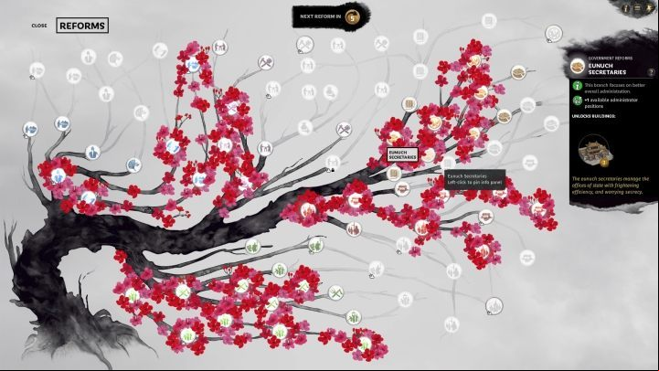 The number of available positions can be increased through reforms. - Position / Role in Total War Three Kingdoms - Gameplay mechanics - Total War Three Kingdoms Guide
