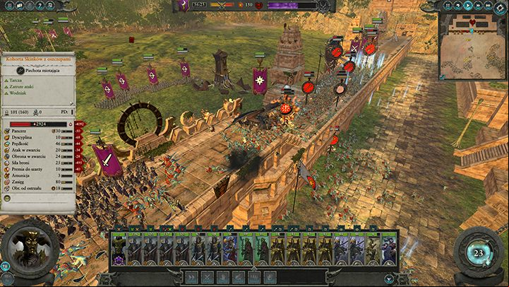 Dragon on the walls may wreak havoc among defenders. - Siege | Battles - Battles - Total War: Warhammer II Game Guide