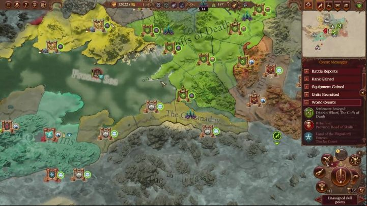 After defeating all obvious enemies, you will have many options - Total War Warhammer 3: Nurgle - how to start? - Nurgle - Total War Warhammer 3 Guide