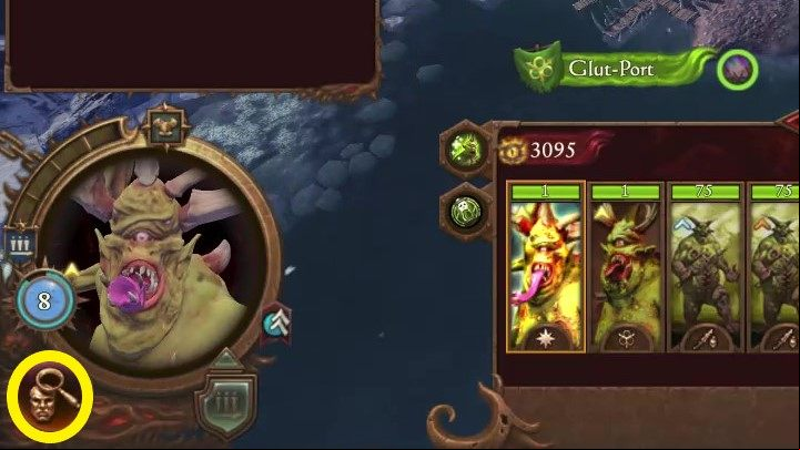 To open the skills menu, select the lord and click the magnifying glass under his portrait - the same one that opens the inventory - and select the Skills tab at the top - Total War Warhammer 3: Skills - Lords and heroes - Total War Warhammer 3 Guide