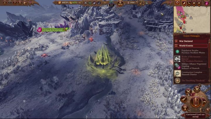 To get to the Realm of Chaos, you have to interact with the Rift - Total War Warhammer 3: Realm of Chaos - general rules - Realm of Chaos - Total War Warhammer 3 Guide