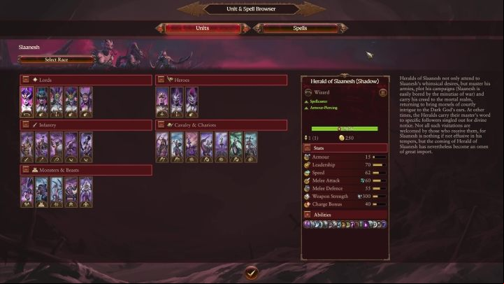 Units are divided into different types - Total War Warhammer 3: Units - Military - Total War Warhammer 3 Guide