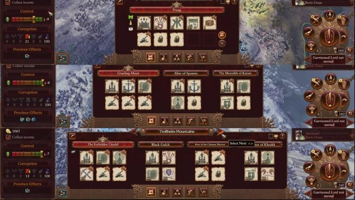 Owning all the settlements in a province is very useful - Total War Warhammer 3: Provinces - Campaign Map - Total War Warhammer 3 Guide