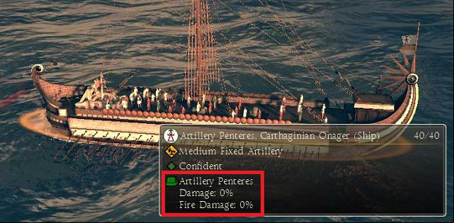 In case of naval battles it is hard to use any formations, because the situation changes very fast - Naval battles | Battle - Battle - Total War: Rome II Game Guide
