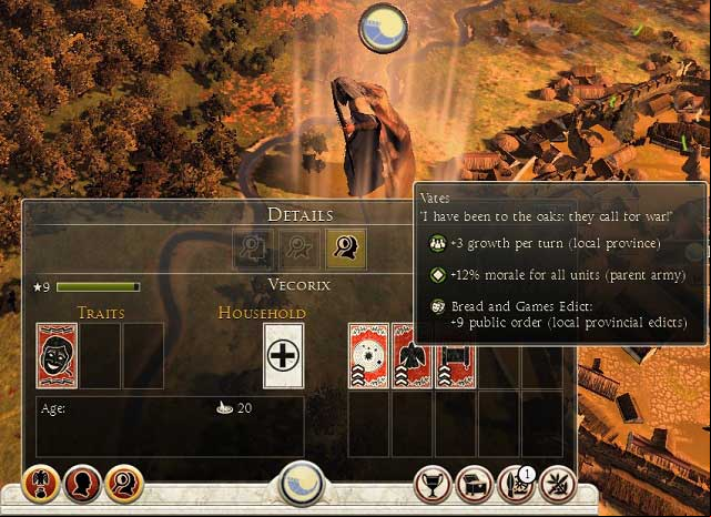 A dignitary not only increases productivity of a province, but also protects it from enemy agents - Province development: economy - General tips - Total War: Rome II - Caesar in Gaul - Game Guide and Walkthrough