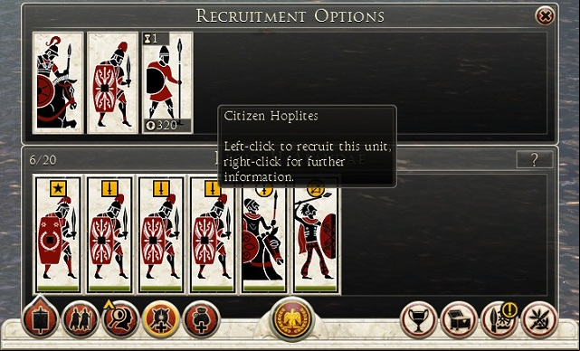 A Greek colony is a source of hoplites and citizen cavalry. - Province development: army - General tips - Total War: Rome II - Caesar in Gaul - Game Guide and Walkthrough