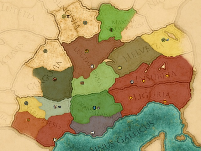 Rome is the only civilised faction in Rome II: Caesar in Gaul - Characteristics - Faction - Rome - Total War: Rome II - Caesar in Gaul - Game Guide and Walkthrough