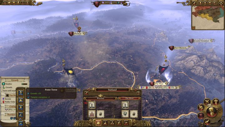 Pick province commandments carefully. - Vampire Counts Campaign Walkthrough and Tips - Vampire Counts - Total War: Warhammer Game Guide
