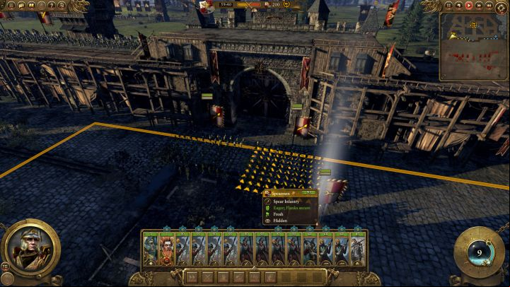 Gates should be blocked with infantry effective against charges. - Sieges | Battles - Battles - Total War: Warhammer Game Guide