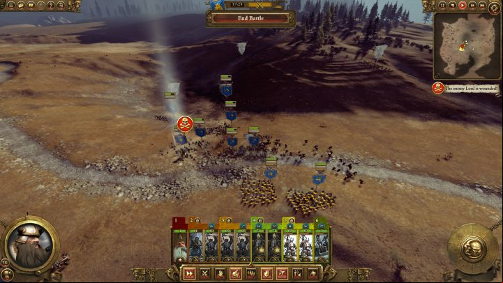 The first encounter is an easy one. - Dwarven Campaign Walkthrough and Tips - Dwarves - Total War: Warhammer Game Guide