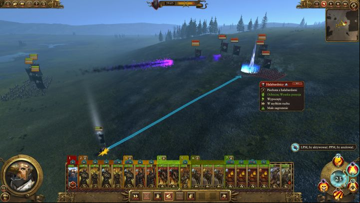 Before you cast a spell make sure that it wont be blocked by an obstacle. - Types of spells and how to cast them - Spells and Winds of Magic - Total War: Warhammer Game Guide