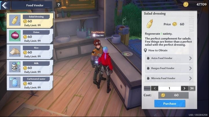 You can't make meals without ingredients - Tower of Fantasy: Cooking - Basics - Tower of Fantasy Guide