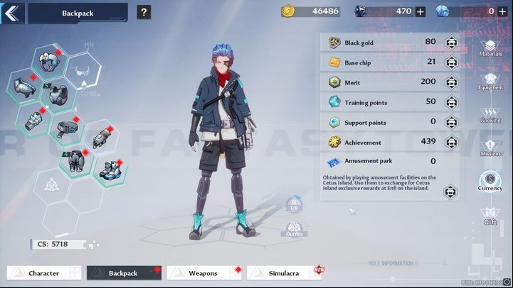 The last currency at the moment is Amusement park - Tower of Fantasy: In-game currency - Basics - Tower of Fantasy Guide
