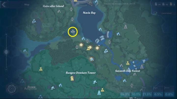 You will encounter the boss Frost Bot in Navia, in the shallow waters next to Navia Bay, near Raincaller Island, north of Banges Omnium Tower - Tower of Fantasy: Frost Bot - boss, how to beat? - World Boss - Tower of Fantasy Guide