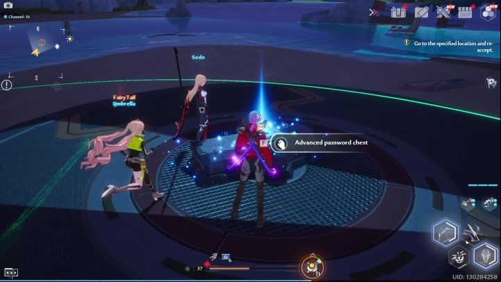 After the defeat, the boss leaves a Advanced Chest (to open it, and collect the items, you need to use a gold decipher) - Tower of Fantasy: World Bosses - list of all, tips - World Boss - Tower of Fantasy Guide