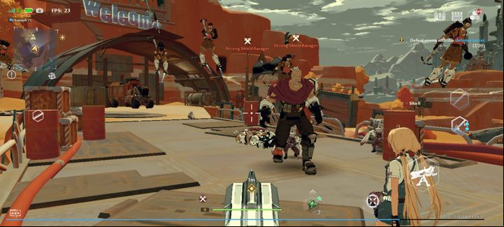 Tower of Fantasy is, among other things, an MMO meaning that you will see many players - Tower of Fantasy: Beginners guide - Basics - Tower of Fantasy Guide