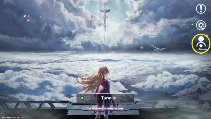 However, before starting the game, you can create a prototype of your character on the start screen which you can then import into the actual game - Tower of Fantasy: Character creation and customization - Basics - Tower of Fantasy Guide