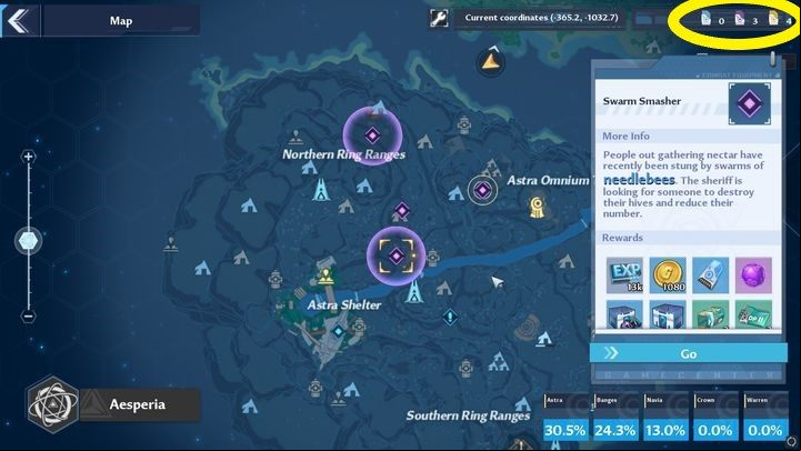 You can check the number of Deciphers you have in your inventory, when opening the game world map or when opening Chests - Tower of Fantasy: Deciphers - what are they for? - FAQ - Tower of Fantasy Guide