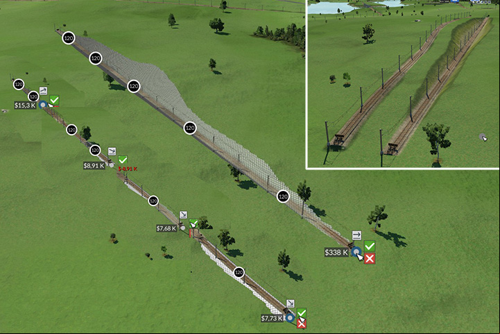 The difference in costs when building roads or railways can be tremendous, if they are planned incorrectly. However, a cheaper section can often be curved or uneven. - Building roads, railways, ports and airports - Tips and Playthrough description - Transport Fever Game Guide