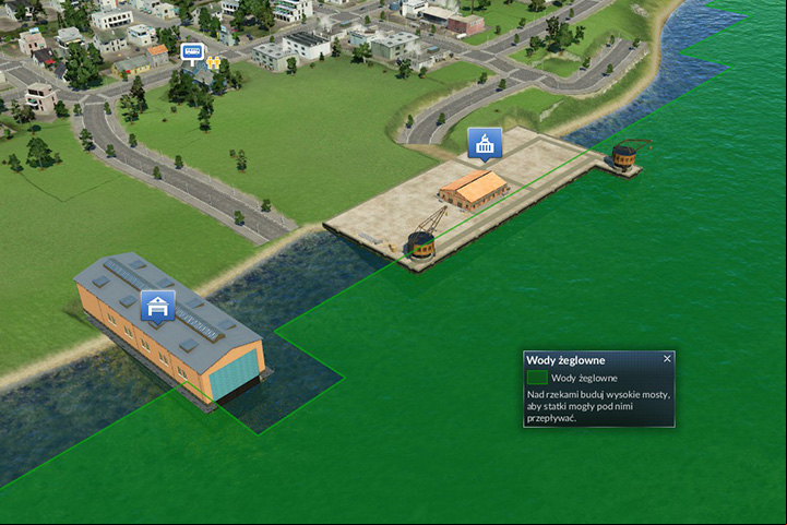 Building a port is entirely dependent on whether or not the nearby sea or river can maritime transportation - Building roads, railways, ports and airports - Tips and Playthrough description - Transport Fever Game Guide