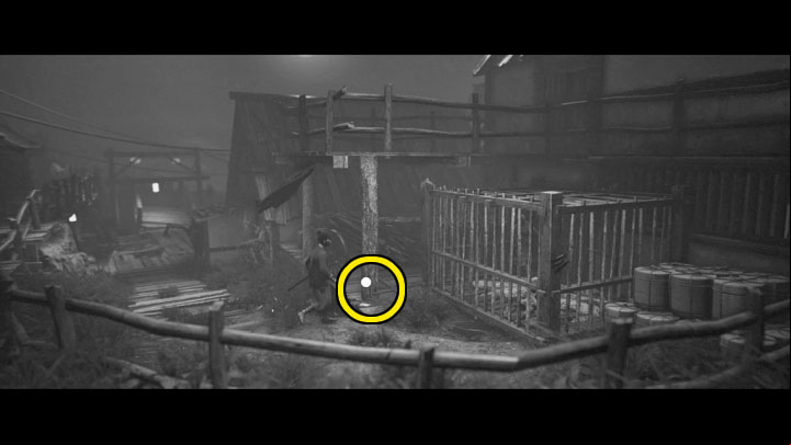 Start searching for this artifact once you arrive in the section of the village from screenshot no - Trek to Yomi: Chapter 4 - list of all secrets and collectibles - Secrets & Collectibles - Trek to Yomi Guide
