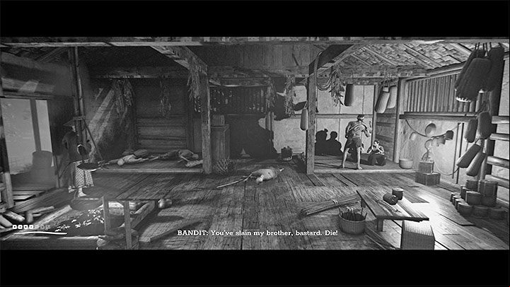 Go to the village gate and open it - Trek to Yomi: Chapter 2 - walkthrough - Walkthrough - Trek to Yomi Guide