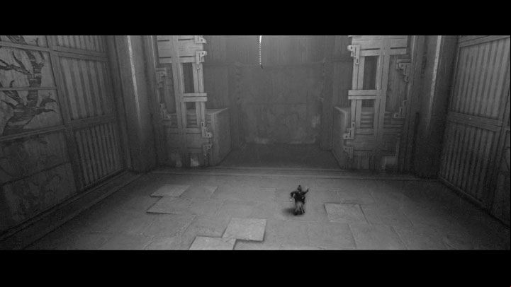 While going right, a path will form in front of the hero, but you don't have to rush here - Trek to Yomi: Chapter 5 - walkthrough - Walkthrough - Trek to Yomi Guide