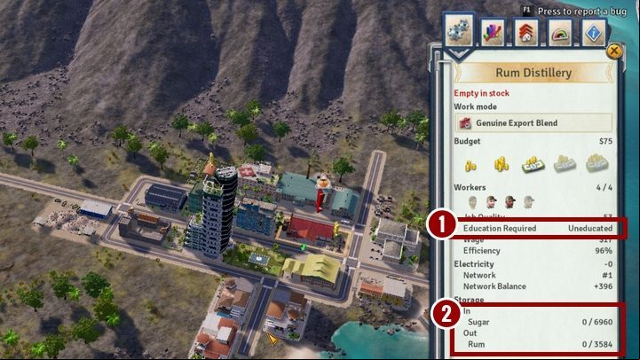 Processing some of the resources in factories allows you to generate more profit - Starting tips for Tropico 6 - Basics - Tropico 6 Guide