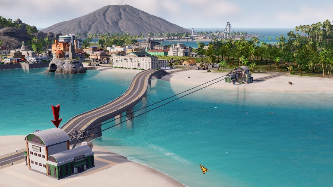 In the later stages of the game, you will be able to use the Teleferic Station to transport people - Whats new in Tropico 6? - Basics - Tropico 6 Guide