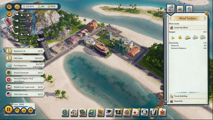 One of the tourist settlements. - Tropicoland - Islands Walkthrough - Tropico 6 Guide