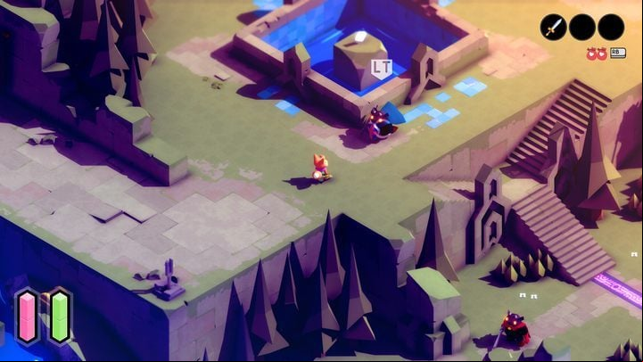 Something like a knight cloaked in darkness - Tunic: Enemies - a list of all - Basics - Tunic Guide