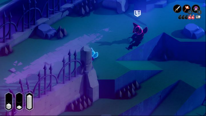 An invisible type of enemy, revealed only when attacking, which is essentially a charge - Tunic: Enemies - a list of all - Basics - Tunic Guide