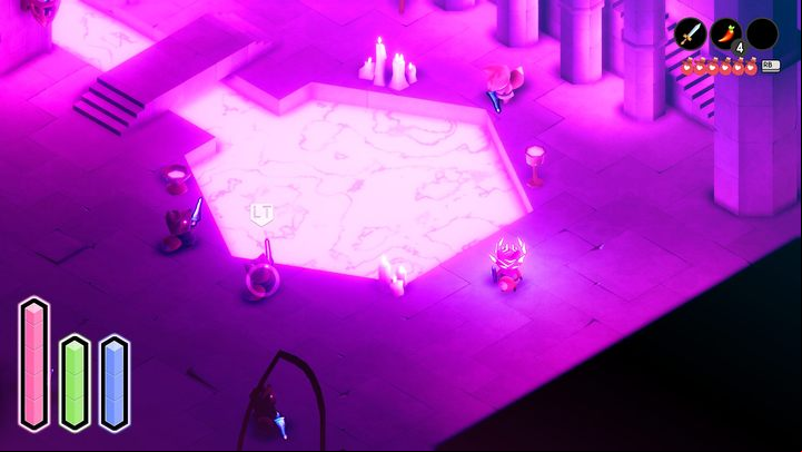 An enemy with the same set of basic moves as the main character in the game - Tunic: Enemies - a list of all - Basics - Tunic Guide