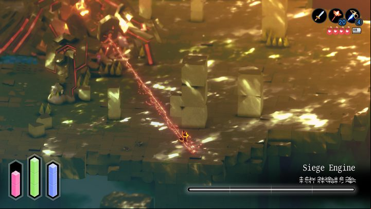 Siege Engine also has defensive and functional abilities - Tunic: Siege Engine - boss, how to beat? - Bosses - Tunic Guide