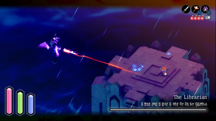 Do you the fight with the Guard Captain and his charge - Tunic: The Librarian - boss, how to beat? - Bosses - Tunic Guide