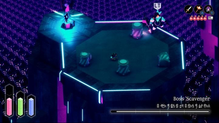 So it's so hard to master this duel - Tunic: Boss Scavenger - boss, how to beat? - Bosses - Tunic Guide