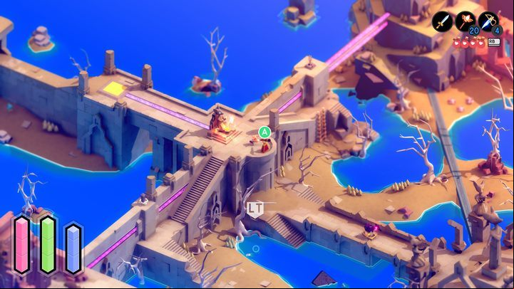 The Ruined Atoll can boast a whole range of enemies - Tunic: The Ruined Atoll - how to complete it? - Locations - Tunic Guide