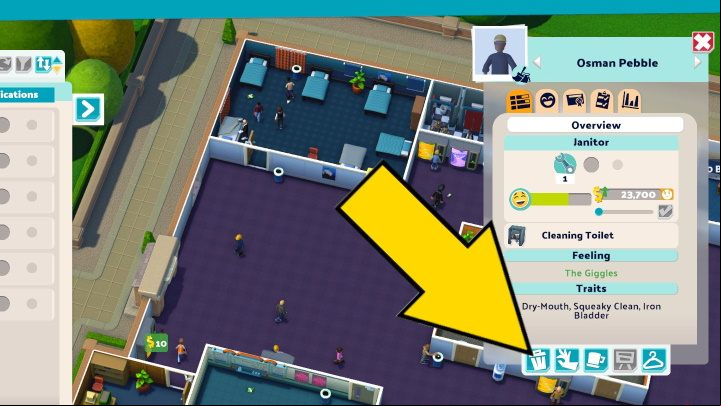 On the right side of the screen you will find information about the employee - Two Point Campus: Employees - how to fire? - FAQ - Two Point Campus Guide