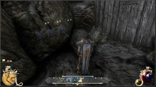 The mission found in ruined Ashos consists of clearing the Thieves training hall of monsters - Training Hall | Quests - Thieves Guild - Quests - Thieves Guild - Two Worlds II Game Guide