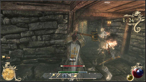 The mission consists of finding the mage, kidnapped from the University - Aquilas Head, Execution | Quests - Thieves Guild - Quests - Thieves Guild - Two Worlds II Game Guide
