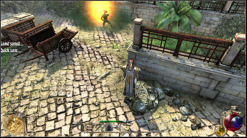 The last guard requires even bigger skills and quicker actions - Ghosts Toll, Kaboom! | Quests - Thieves Guild - Quests - Thieves Guild - Two Worlds II Game Guide