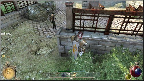 Head to kill the next guard (M32:10) - Ghosts Toll, Kaboom! | Quests - Thieves Guild - Quests - Thieves Guild - Two Worlds II Game Guide
