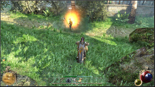 The mysterious customer wants you to test out a new type of bombs - Ghosts Toll, Kaboom! | Quests - Thieves Guild - Quests - Thieves Guild - Two Worlds II Game Guide