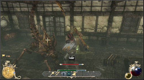 The mission found in ruined Ashos consists of finding the farm of an old insect tamer - The Hamlet, The Seven Brothers, Insect Tamer | Quests - Warriors Guild - Quests - Warriors Guild - Two Worlds II Game Guide
